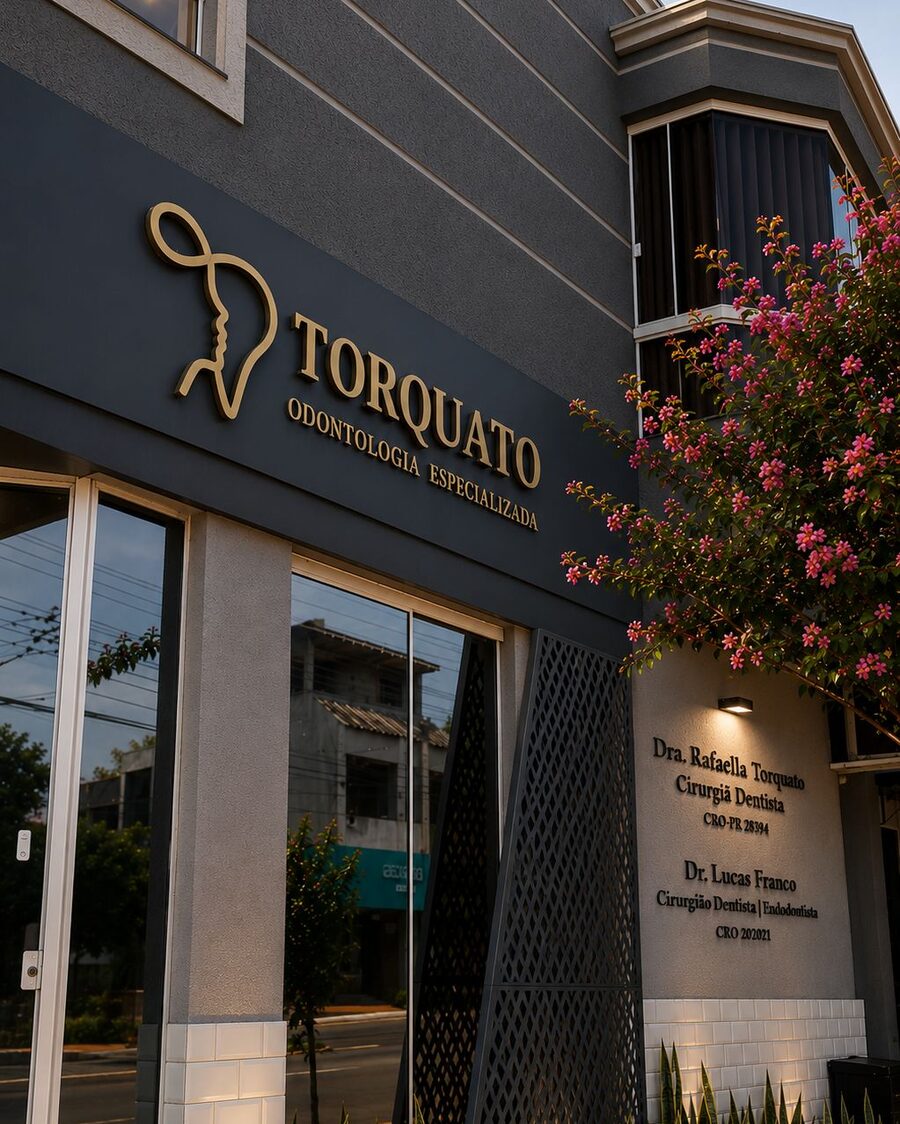 Fachada da Torquato Odontologia Especializada em Cornélio Procópio